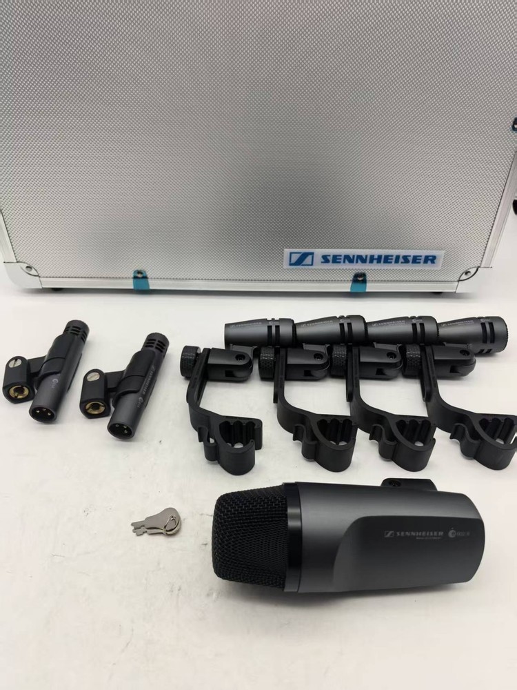 New Drum Kit 600 e600 Sennheiser Drum Mic Package with Case e602 e604 e614