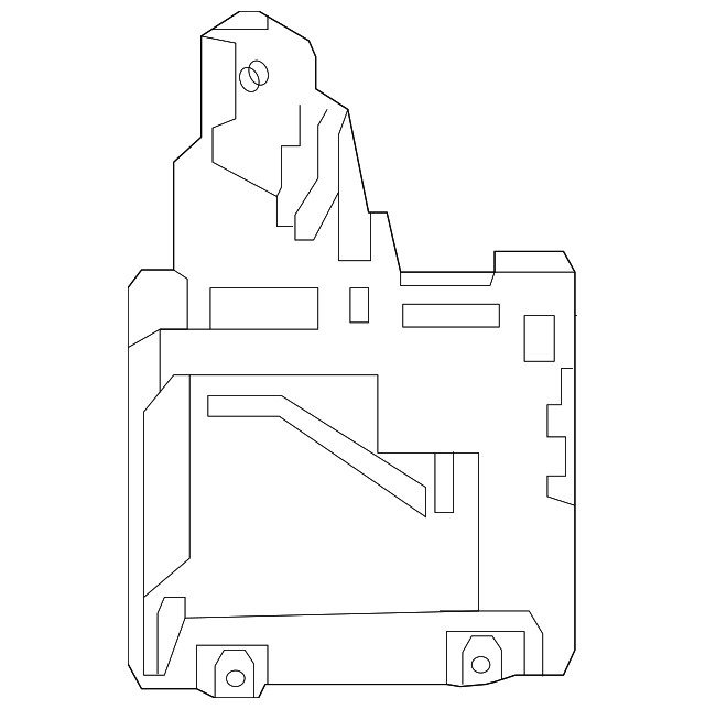 Genuine Ford Blind Spot Detection System Warning Sensor Bracket GD9Z-14D189-A