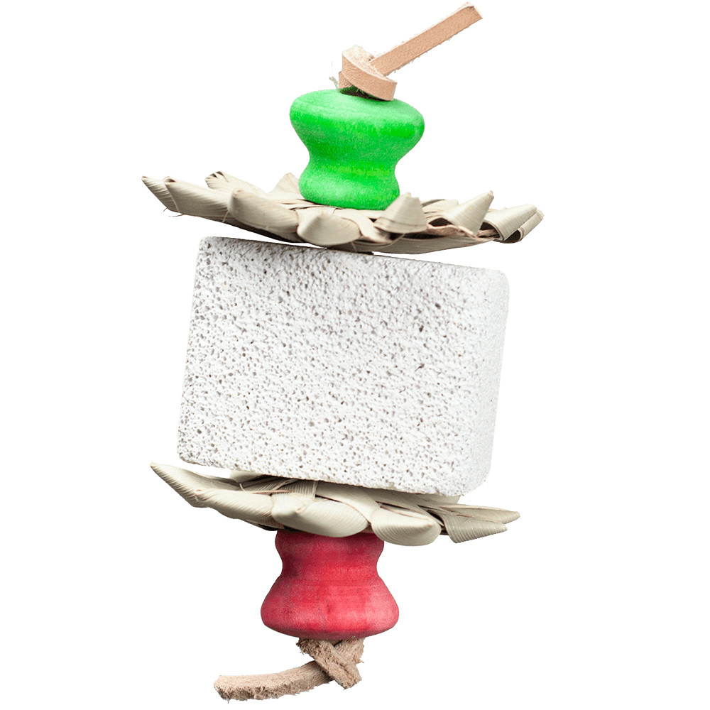 A&E Nibbles Pumice Large Marshmallow Chew Toy