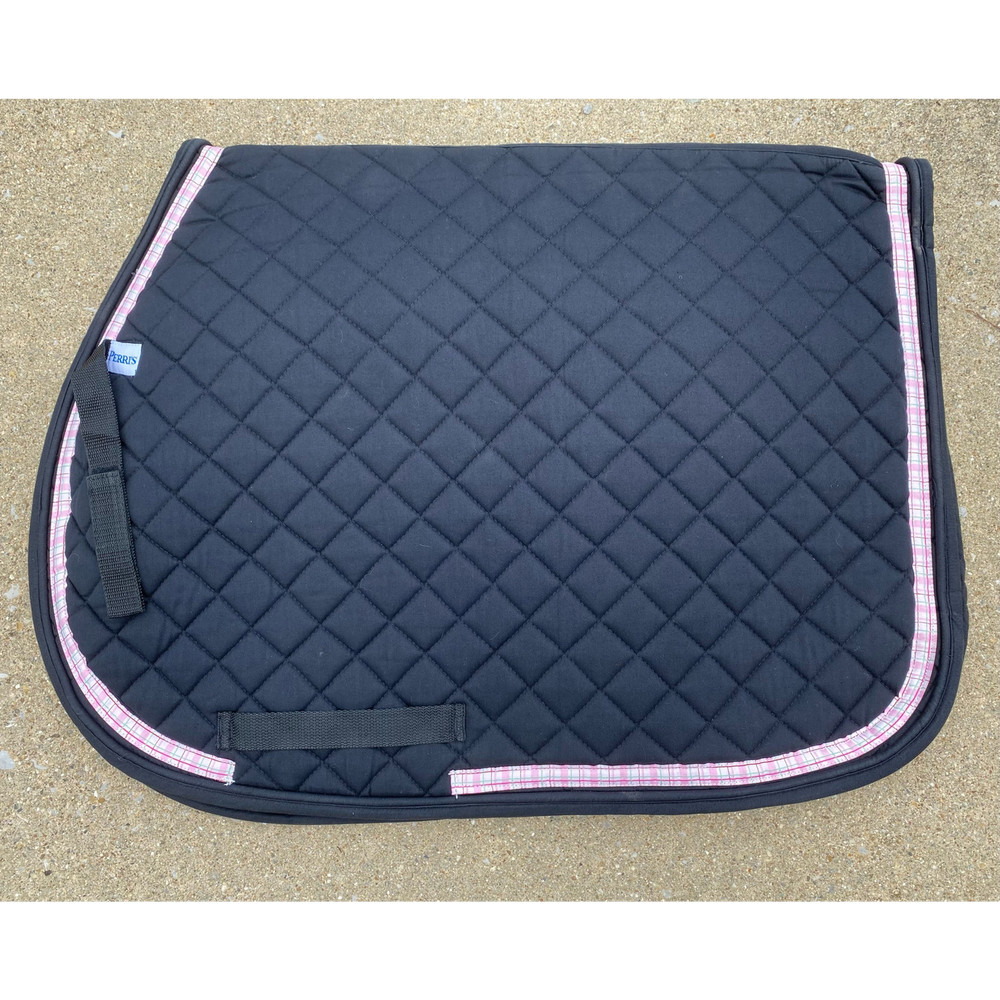 Perri's All-Purpose Saddle Pad with Ribbon Trim