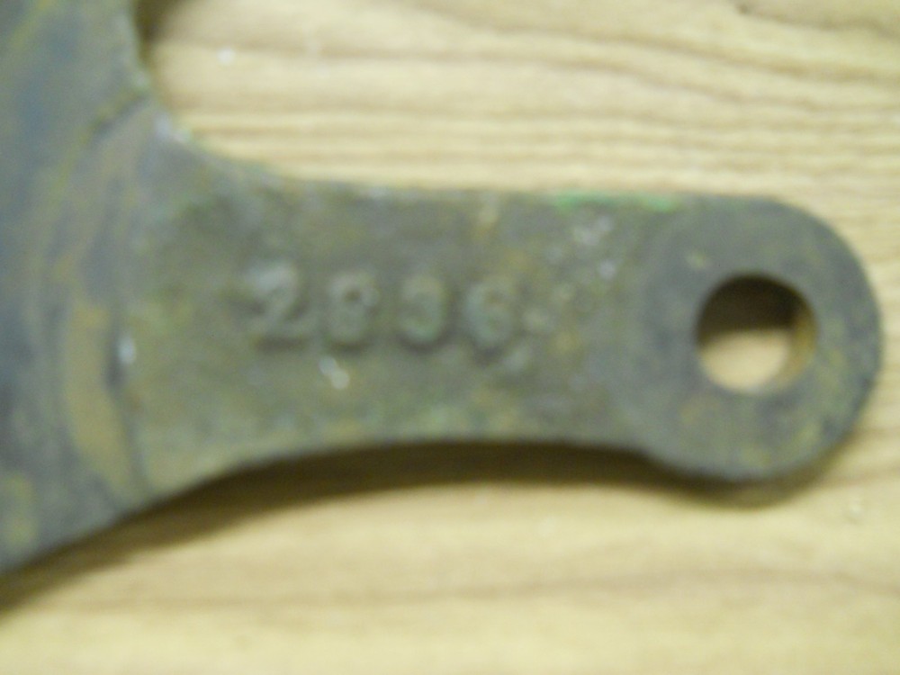 old Myers cast iron chain guard