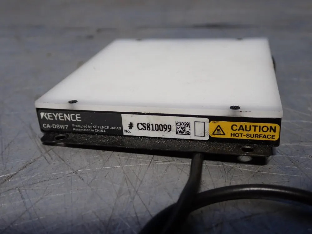 KEYENCE WHITE BACK LIGHT CA-DSW7