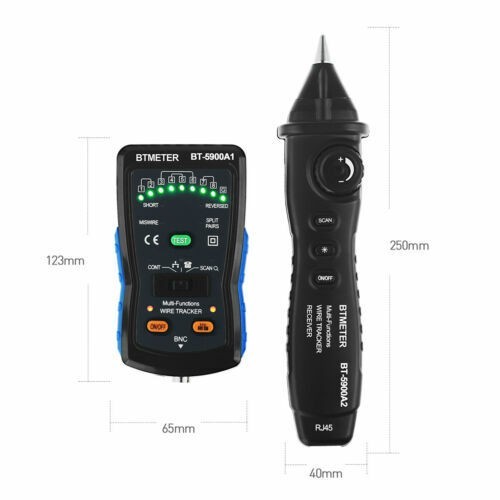 Network Line Finder Tester Detection Cable Tester Phone Cable Track ReaderDevice