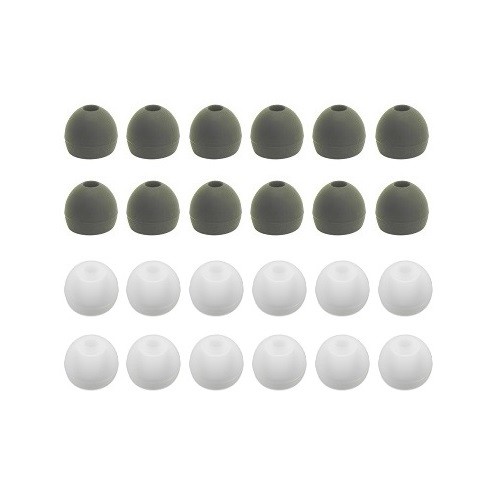 12 pairs silicone ear tips replacement ear tips for Symphonized earbuds