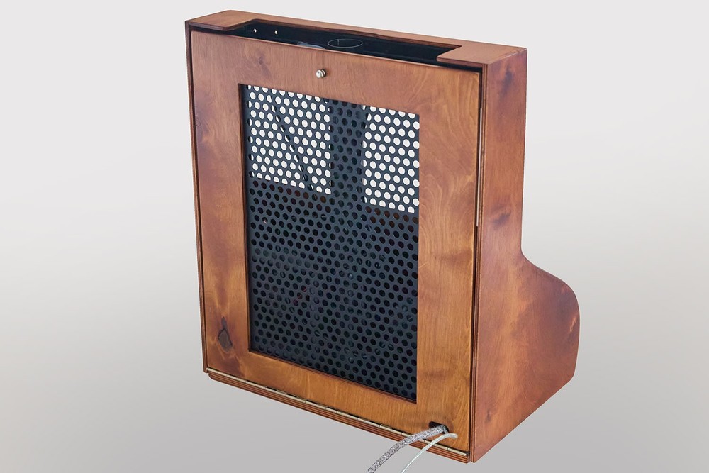 Vintage Party Photo Booth Machine Shell with Flight Case