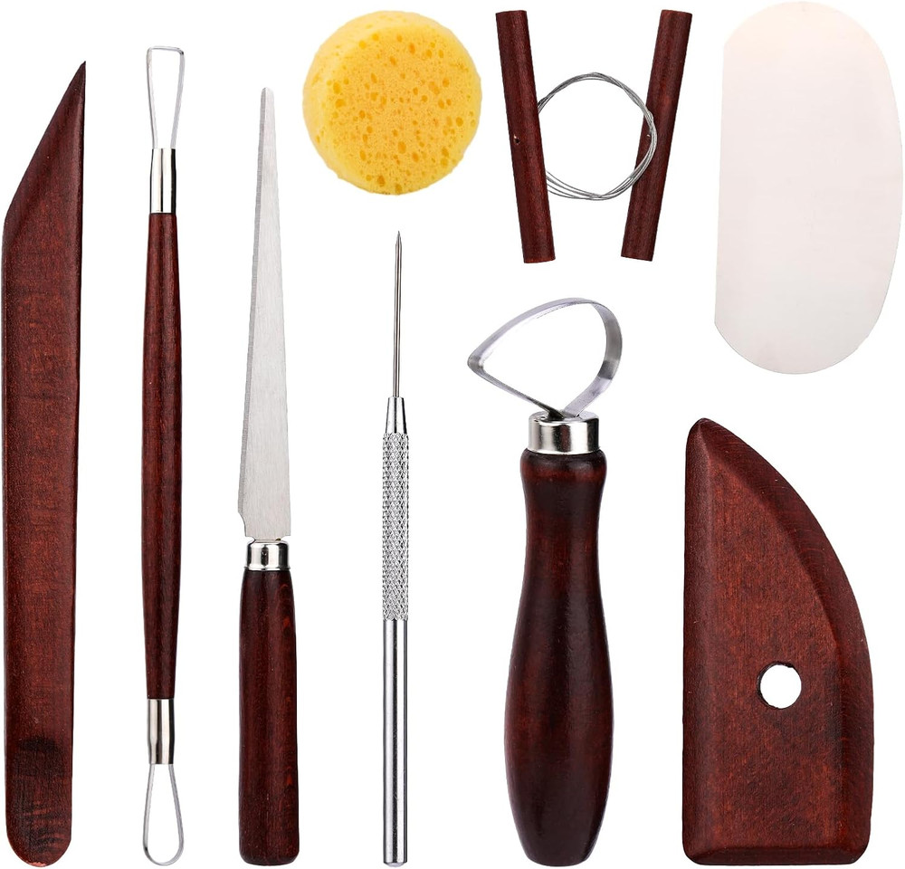 Pottery Tools Kit, Clay Tools Set, Ceramic Tool Kit, Pottery Tools and Supplies