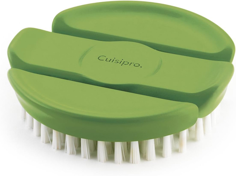 Flexible Vegetable Brush, Green