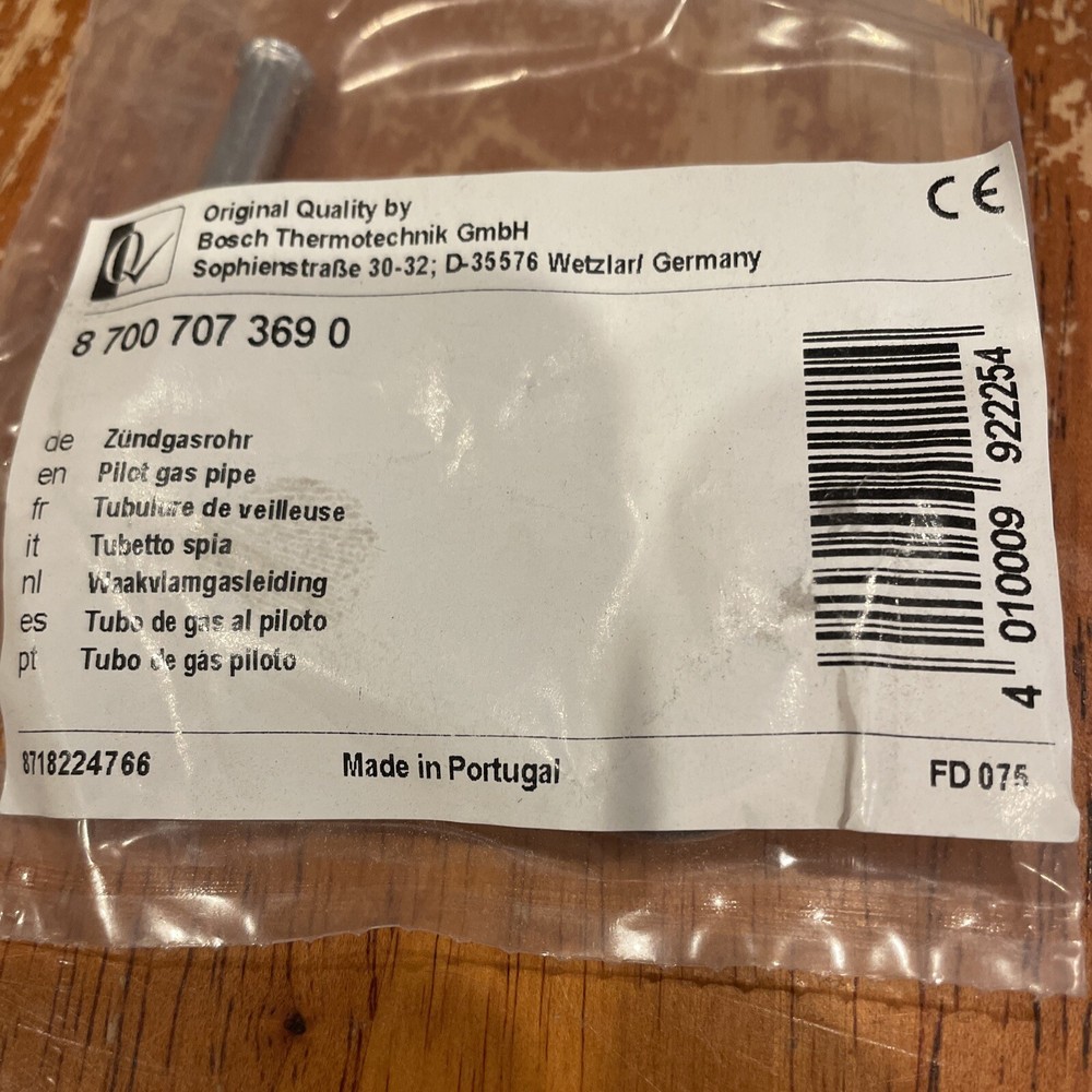 Pilot Gas Pipe 87007076390 PG64/63