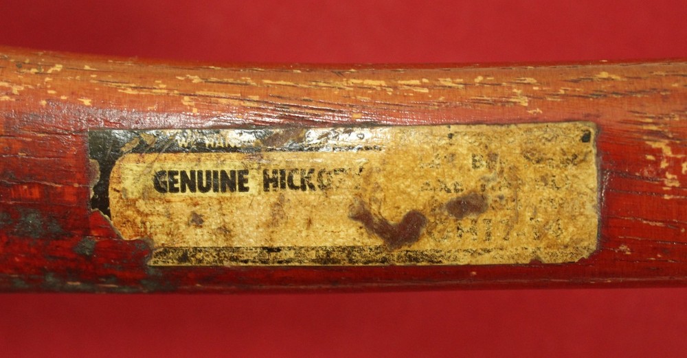 Antique Plumb Claw Hatchet Original Red Handle & Label
