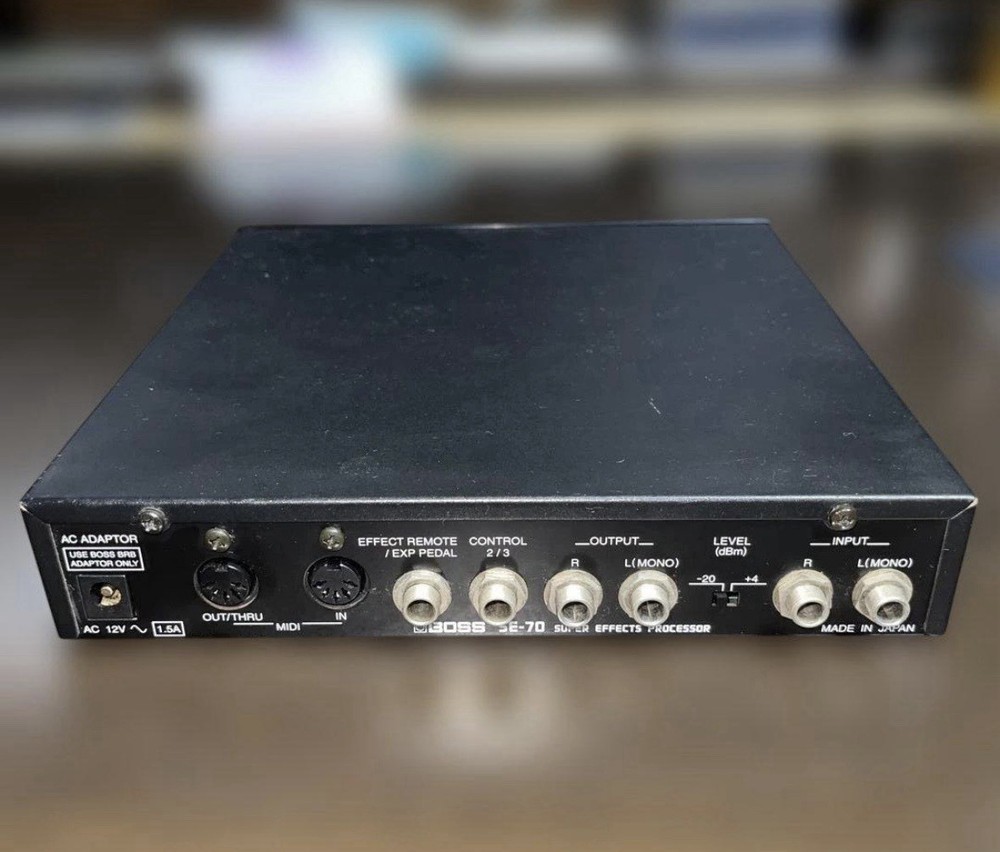 Used Boss SE-70 Super Effects Processor Japan Free Ship
