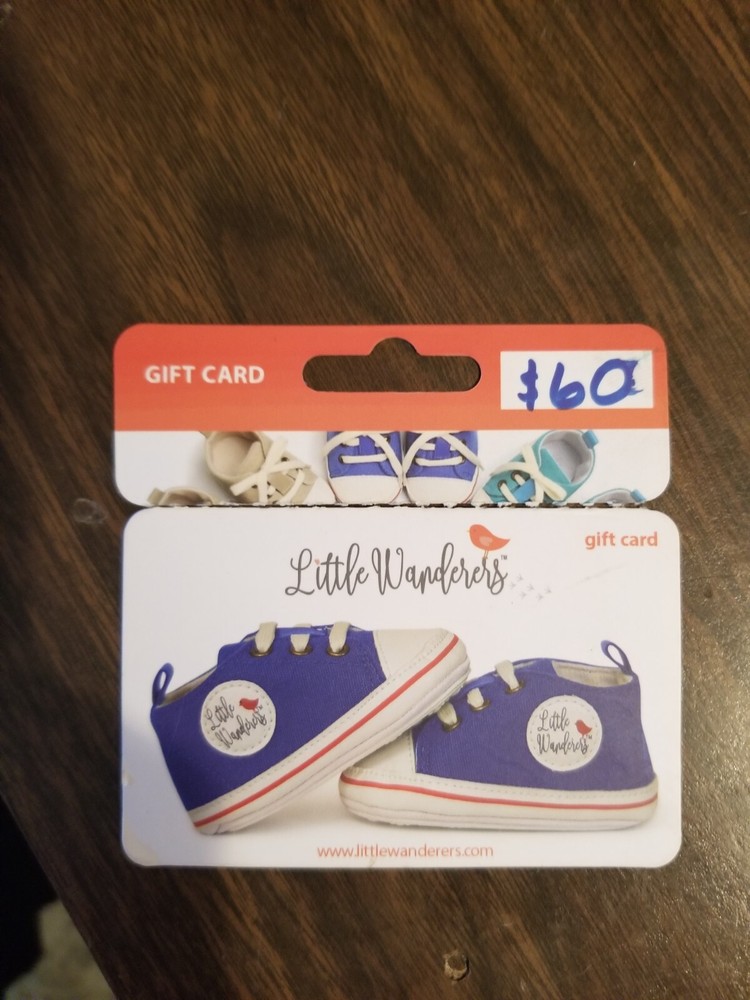 $60 Little Wanderers Gift Card