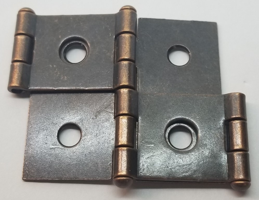 MEDIUM COPPER Plated Steel - Double-Acting Folding Screen Hinge door open blind
