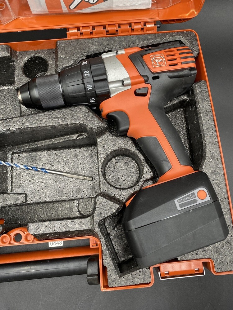 Fein Asb 14 Cordless One 2-Speed Hammer Drill Driver With Box