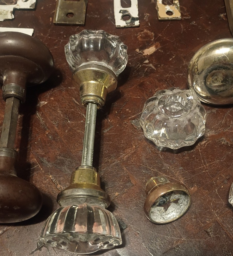 vintage door hardware lot