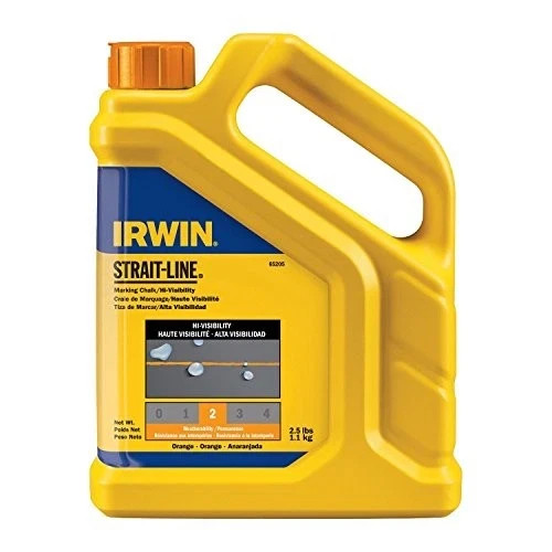 3 PK Irwin Tools Irwin Strait-line 4935522 Permanent Staining Marking Chalk 2LBS