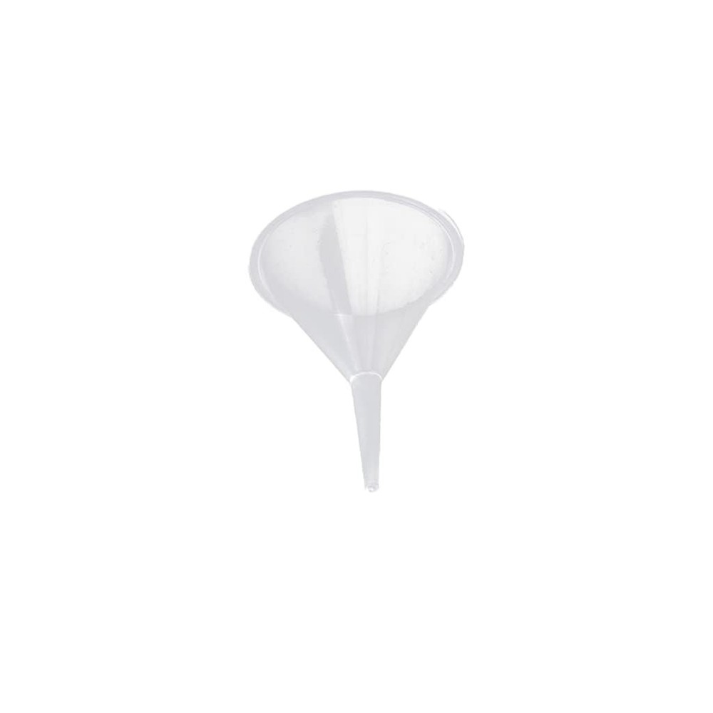 Small Polyethylene Funnel Set, 10Pcs For Kitchen, Perfume, Capsules, Clear