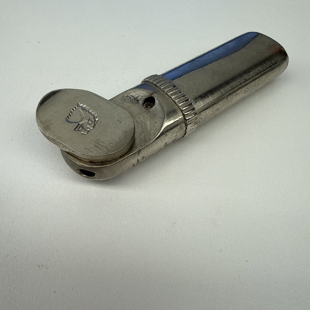 Unique Design With Eagle, Silver Tone Metal Butane Lighter