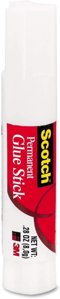 Permanent Glue Stick (Pack of 24), Clear