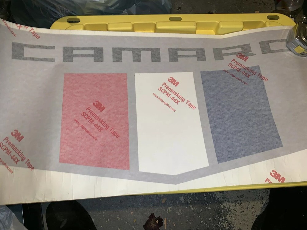 Camaro Decal 3M Premasking Tape SCPM 44X