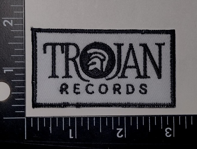 Trajon Records British 1968  ska rocksteady reggae dub Tactical HookLoop Patch