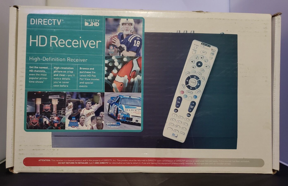 DIRECTV MPEG-4 HD (HD) Receiver REMOTE MISSING