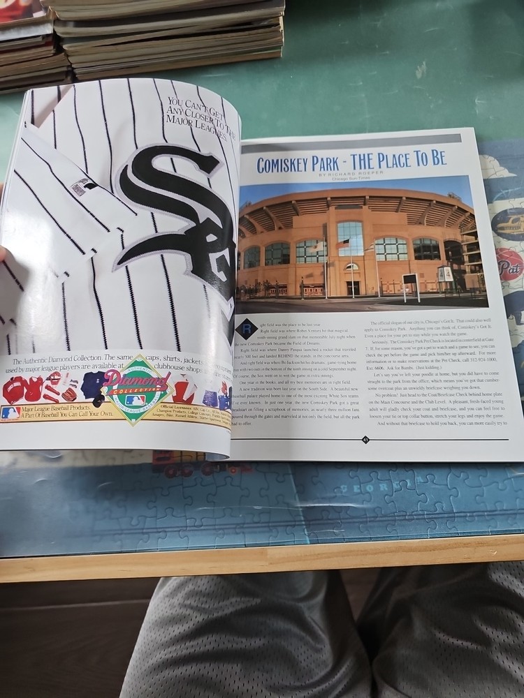 1992 Chicago White Sox Official Program Diamond View