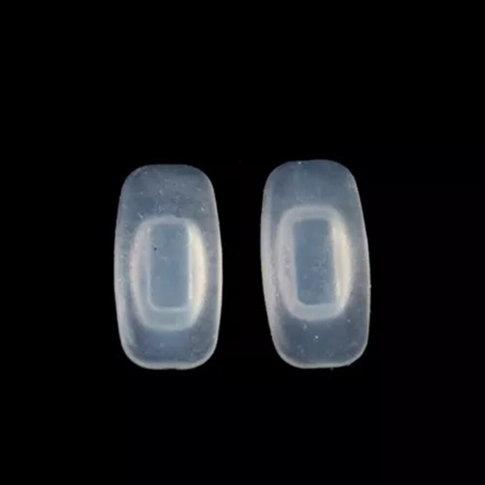 Eyeglass Nose Pads , 2 Pairs Nose Pieces Replacement Square Rectangle Push US