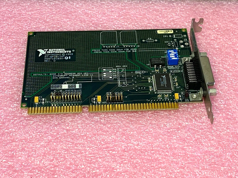 NATIONAL INSTRUMENTS 181830-01 INTERFACE CARD