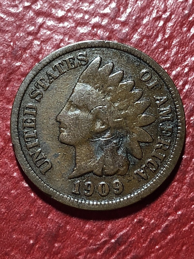 1909 Indian Head Cent WE COMBINE ON SHIPPING