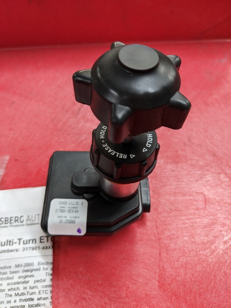 Clockwise Electronic Hand Throttle Control, Remote Engine Operation