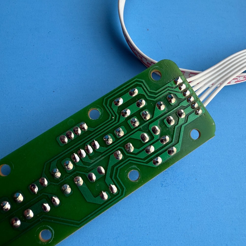 M-AUDIO KeyStation 61 MIDI Keyboard Part: Play Stop Button Switch Circuit Board
