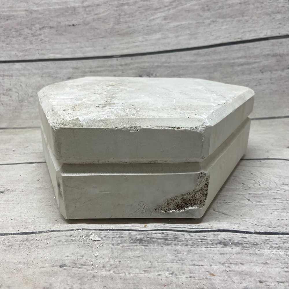 Unbranded Ceramic Casting Mold Heart Dish Coaster #140