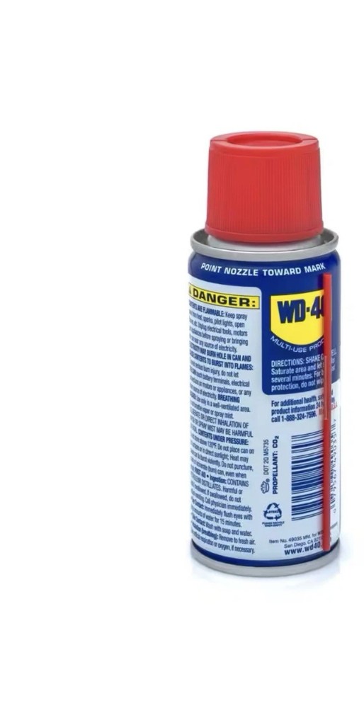 WD-40 2.75 oz Multi-Use Lubricant Spray Handy Can - Multi-Purpose Solution