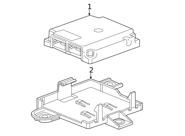 Genuine GM Control Module 84995584