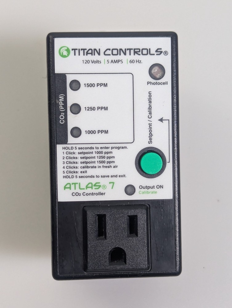 Titan Controls Atlas 7 Co2 Controller Model 702614