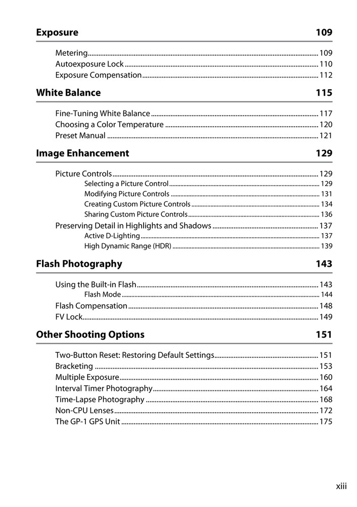 Nikon D600 — User Manual Owners Reference — 1/2 Size, 5.5" x 8.5" Small Compact