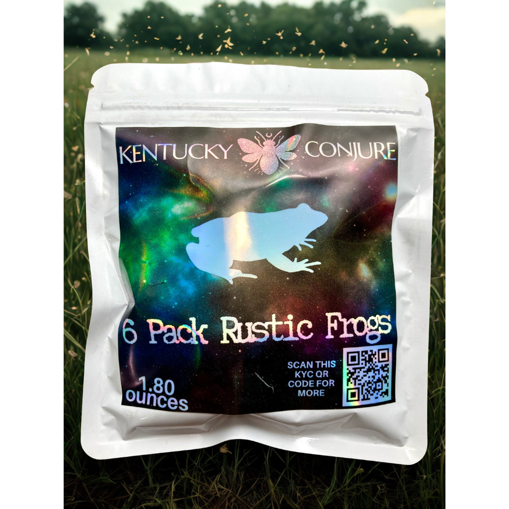 Rustic Frog Wax Melts – Forest Scented – Wicca Witchcraft Altar Décor
