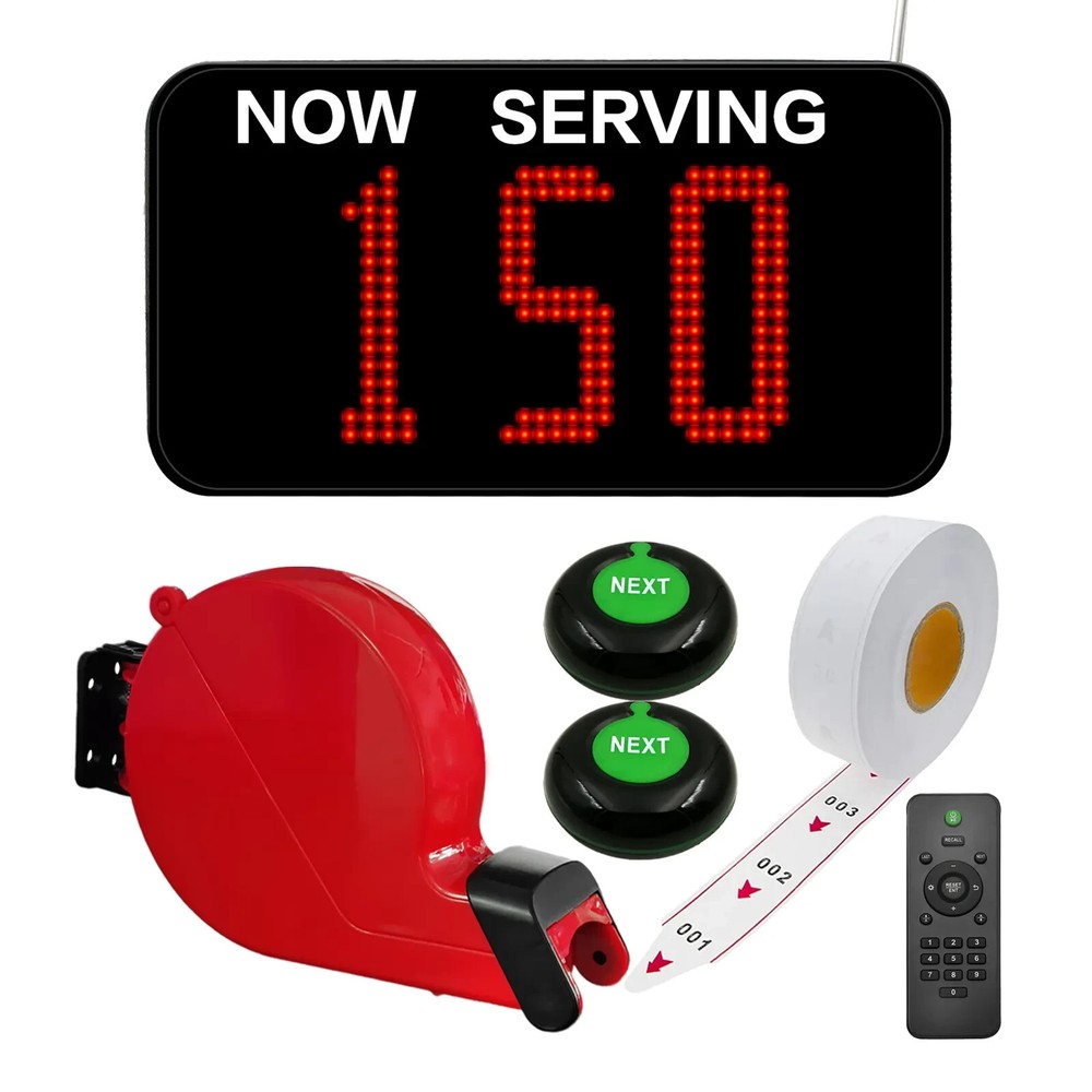 Restaurant Wireless Queue Management System Ticket Dispenser