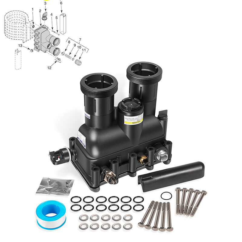 77707-0016 for Manifold Replacement Kit Pool and Spa Heater For MasterTemp/Max