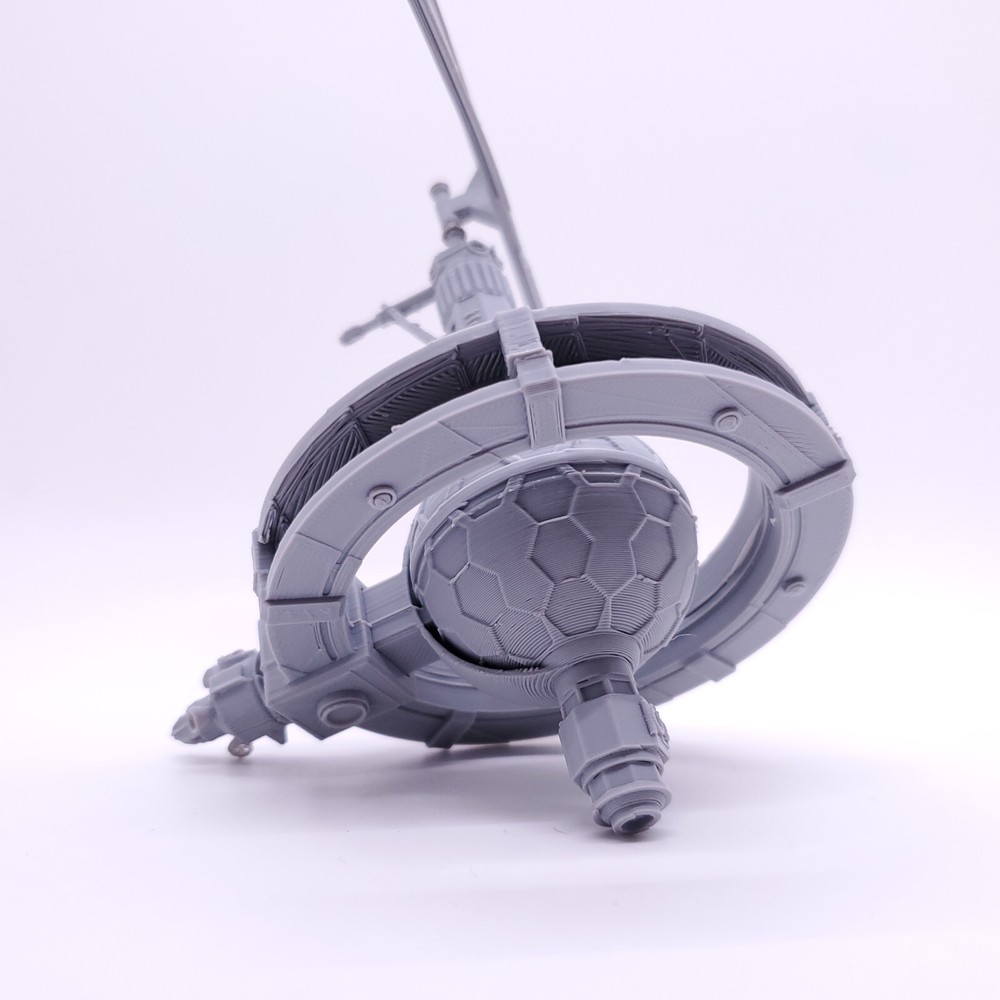 Thunderbird 5 - 3", 6", 9" or 12" Model - Custom Spaceship Sci-fi Model Kit