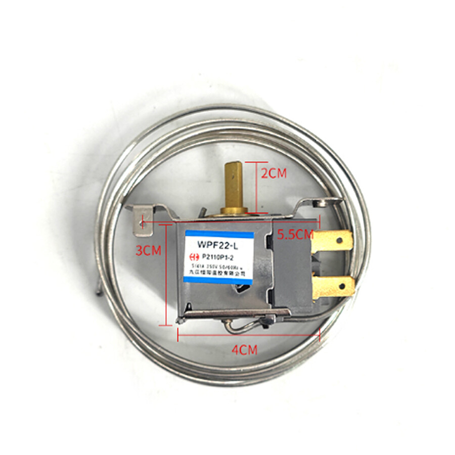 1Pc WDF22-L Universal 2 Pins Refrigerator Freezer Temperature Controller Switch
