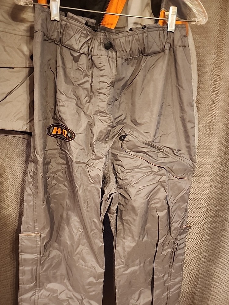 Harley Davidson Rain Suit Size Small Reflective Wear Nice Condition