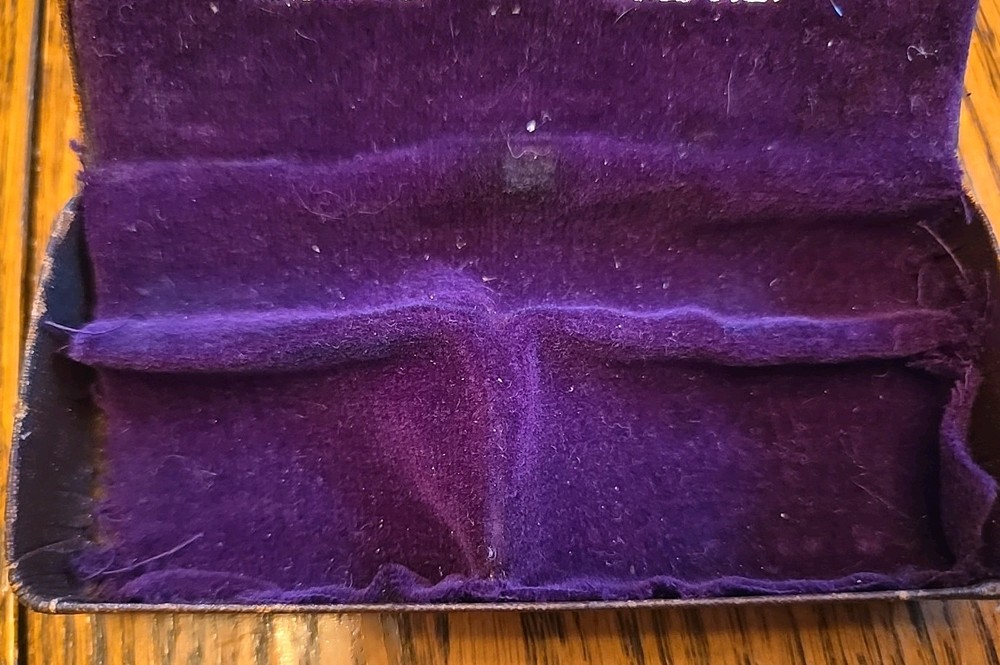 Vintage Gillette Razor Box Velvet Lined, Empty (#5)