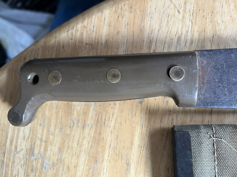 1945 WW2 machete With Scabbard