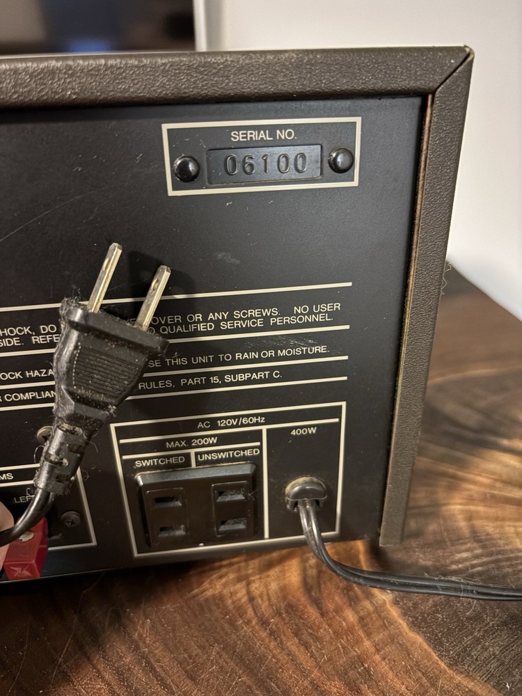 Harman Kardon HK-670 Stereo Receiver Tested, Working Order