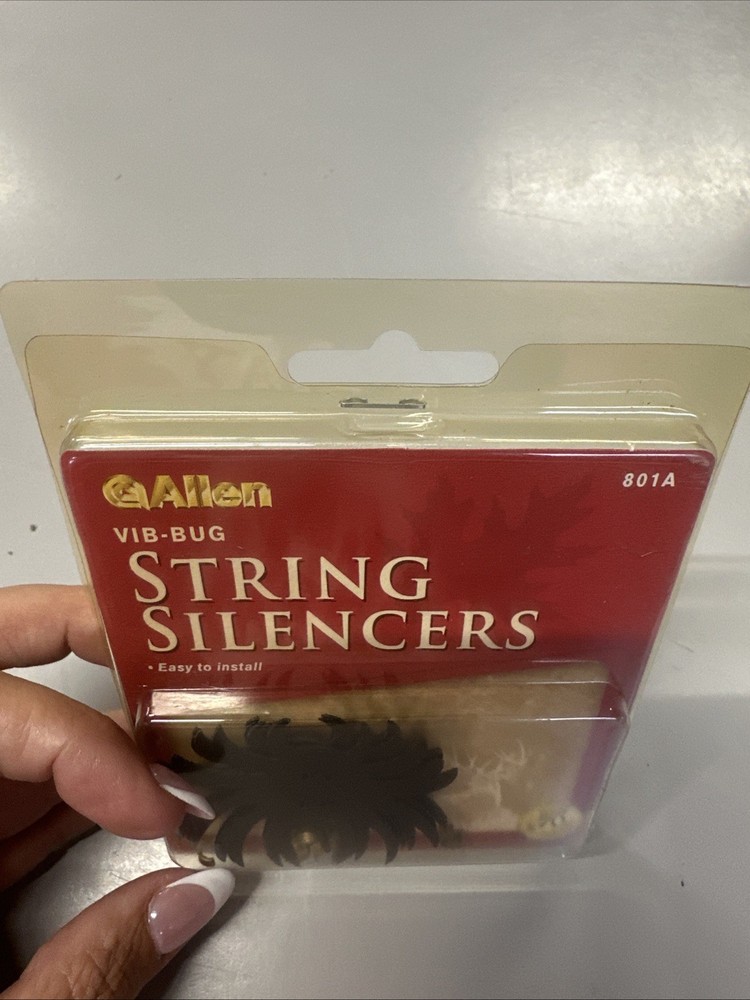 Allen Easy Install Vib-Bug String Silencers 4 In a Pack Bowstring Acces #ALL801A