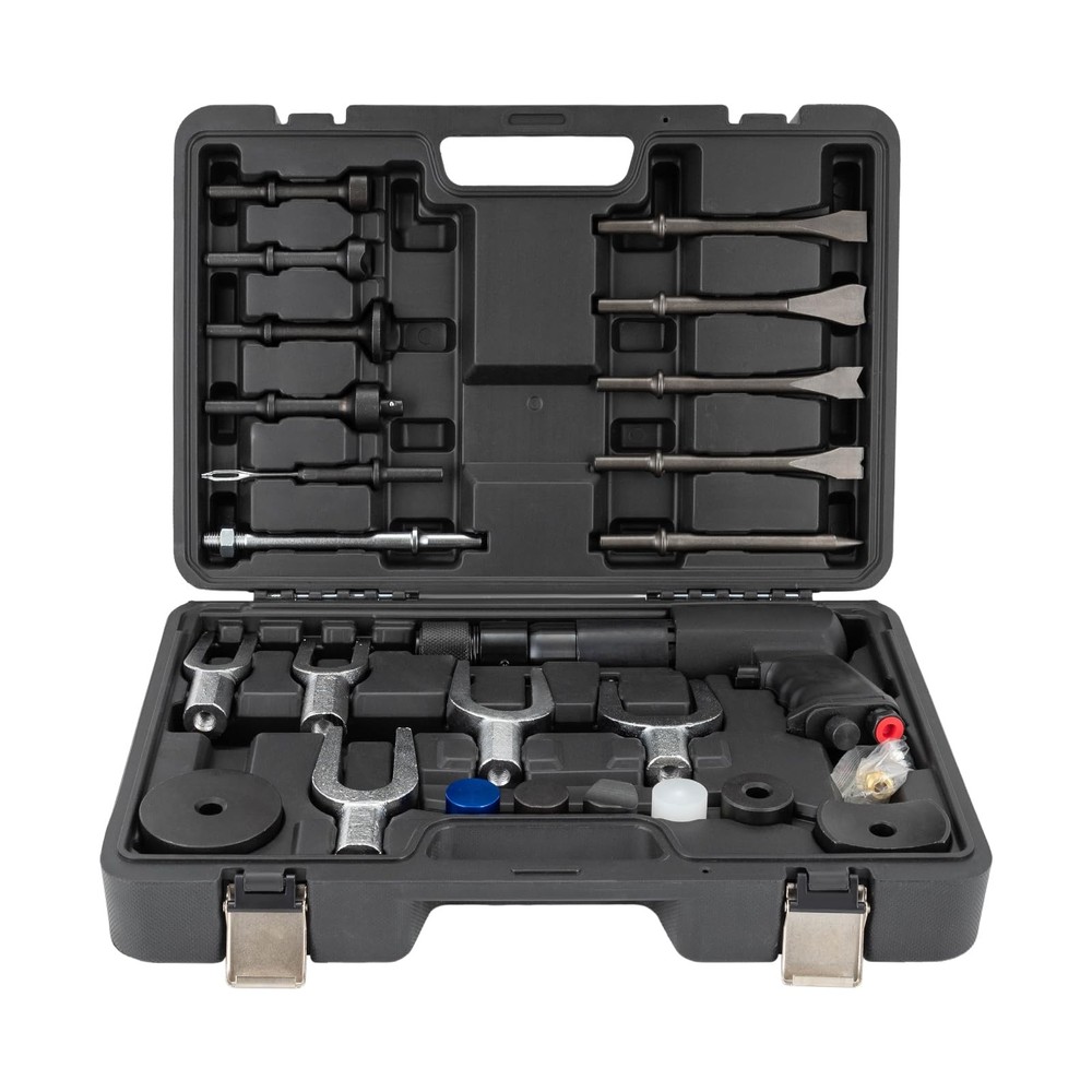 Professional Air Hammer Multi-functional Pneumatic Hammer W/ Tool Plus Kit Set