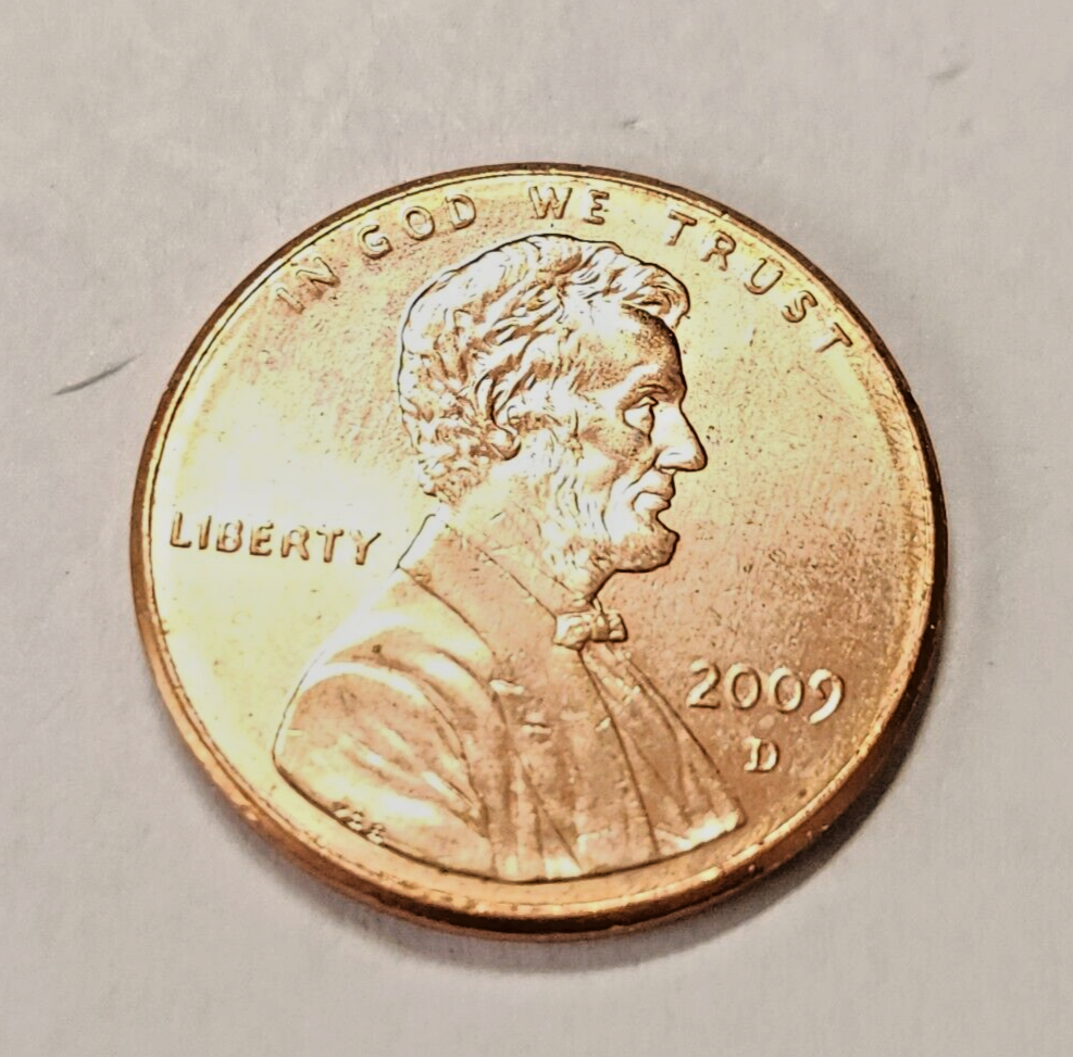 2009 D LINCOLN CENT - FORMATIVE YEARS - EXTRA FINGER