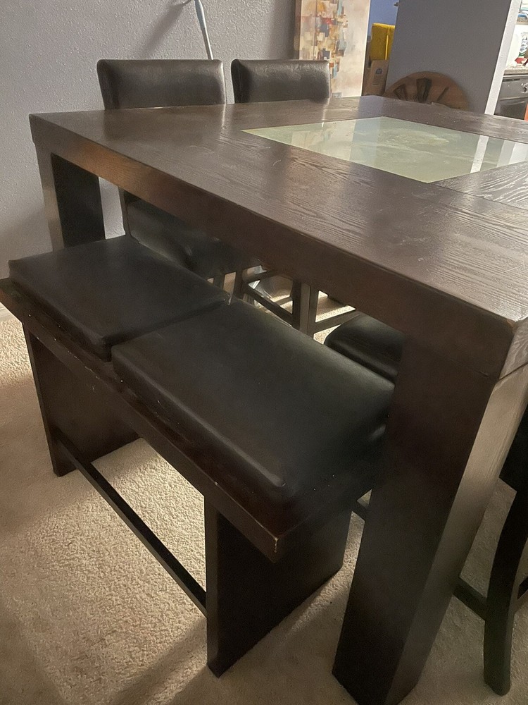 kitchen table set for 6
