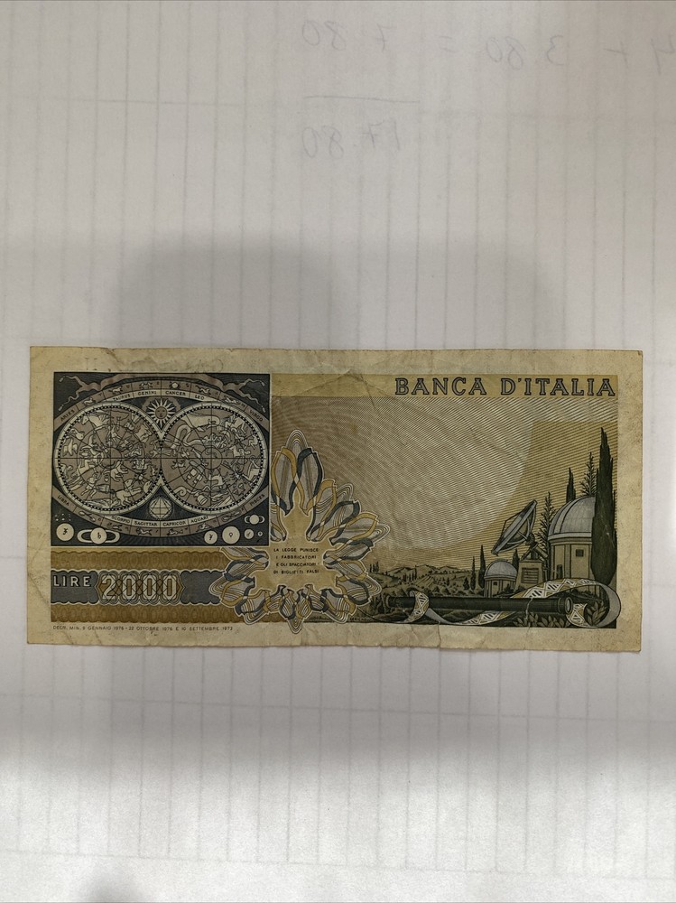 banca d italia 2000 Circulated